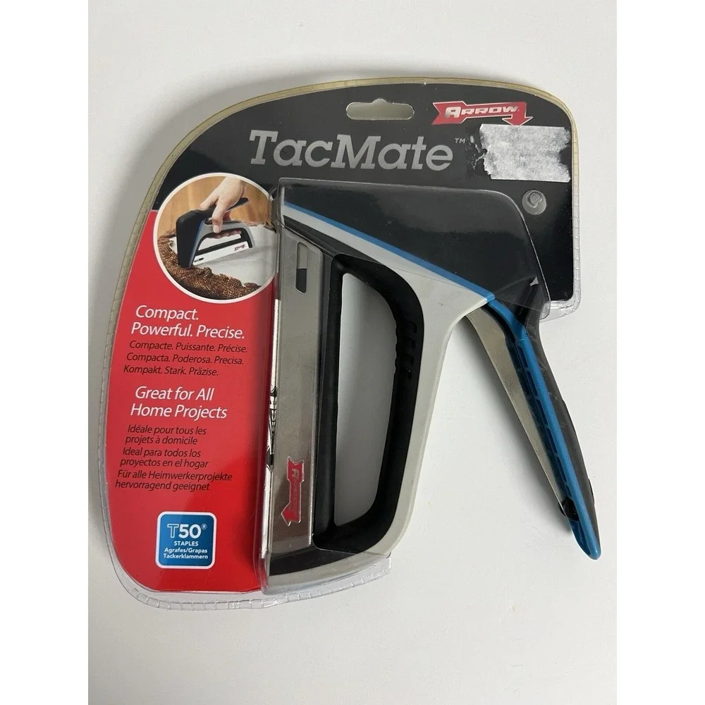 Arrow Fasteners Stapler TackMate T50X Heavy Duty Soft Grip Home‎ Projects A66